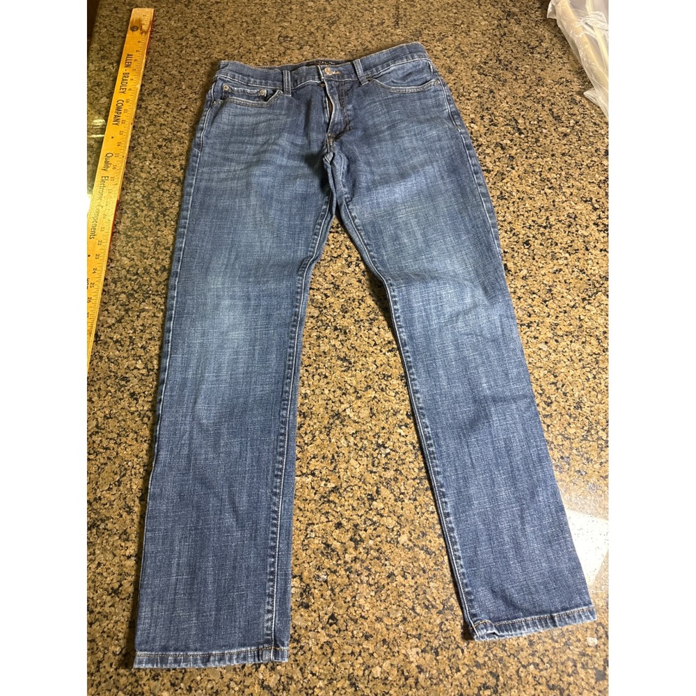 Lucky Brand 221 Straight Mens Jeans 32x32 Medium Wash Blue Denim Pants